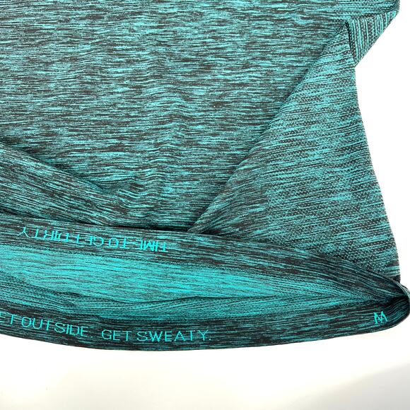 Lululemon Mens Metal Vent Tech Long Sleeve Top Spirit Green Black Size M - Picture 6 of 9